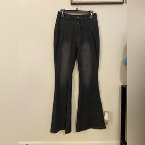 Black Flare Jeans